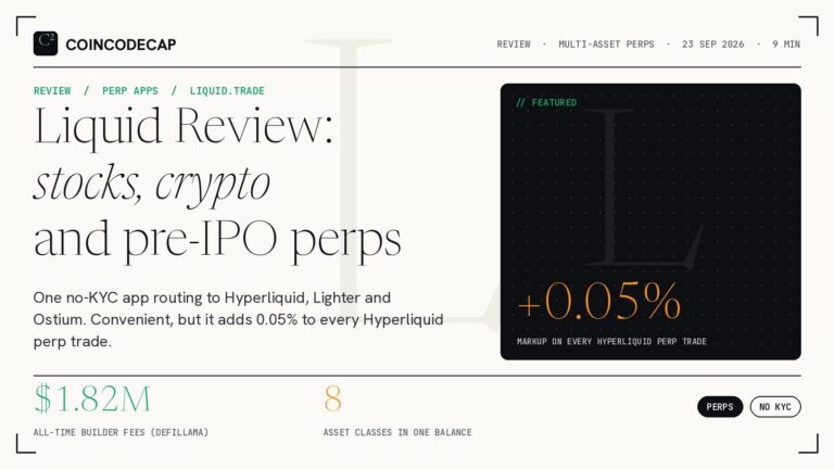 Crypto, Stock & Pre-IPO Perps